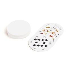 Playing Cards Single Design (Round)