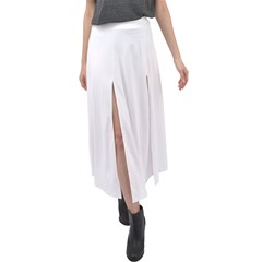 Velour Split Maxi Skirt