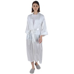 Maxi Satin Kimono