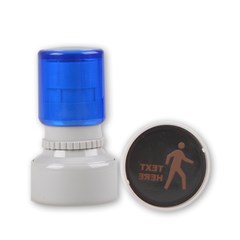 Rubber Stamp Round (Small)
