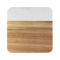 Marble Wood Coaster (Square)