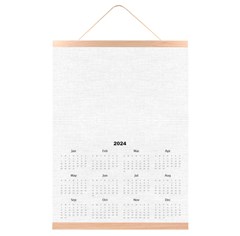 Canvas Yearly Calendar 16  x 22 