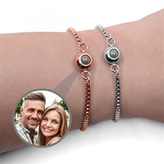 Photo Projection Bolo Bracelet