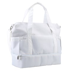 Sports Shoulder Bag with Shoes Compartment