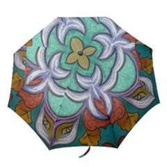 Crown Royale Teal - Folding Umbrella