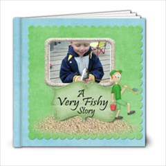 Gone Fishing 6x6 photobook 1 - 6x6 Photo Book (20 pages)