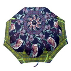 BLUE FLOWER -UMBRELLA - Folding Umbrella