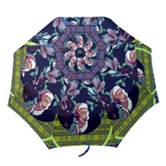 BLUE FLOWER -UMBRELLA - Folding Umbrella