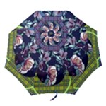 BLUE FLOWER -UMBRELLA - Folding Umbrella