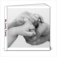 my lovely family - 6x6 Photo Book (20 pages)