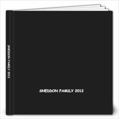 Sneddon family album 2012 - 12x12 Photo Book (20 pages)