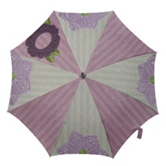 Purple Lace - Hook Handle Umbrella (Large)