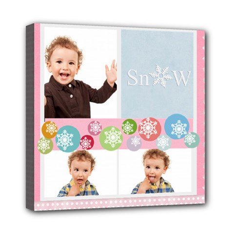 merry christmas, happy new year, xmas - Mini Canvas 8 x 8 (Stretched) merry christmas, happy new year, xmas - Mini Canvas 8 x 8 (Stretched)