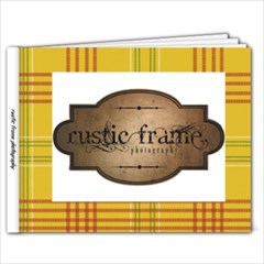rustic frame - 9x7 Photo Book (20 pages)