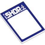 Shopping List - Blue - Large Memo Pads
