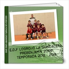 Edf Prebenjamín 2012-2013 - 8x8 Photo Book (20 pages)