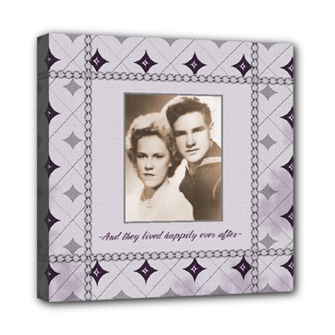 wedding canvas 2 - Mini Canvas 8  x 8  (Stretched)