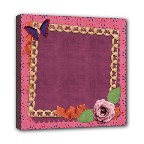 canvas_butterflykisses - Mini Canvas 8 x 8 (Stretched) canvas_butterflykisses - Mini Canvas 8 x 8 (Stretched)