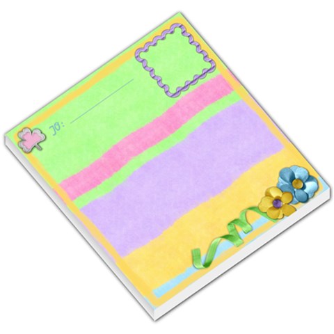 Notepad Springfair By Shelly