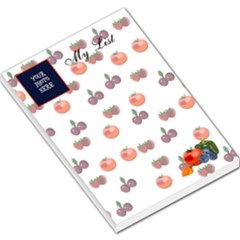 Food Large Memo Pad - Large Memo Pads