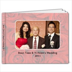 Wedding photo book for Dad - 7x5 Photo Book (20 pages)