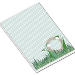 Snowdrops Spring MemoPad - Large Memo Pads