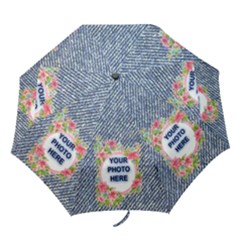 girl s denim folding umbrella