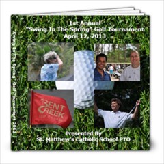 SMCS 2013 Golf Tournament book - 8x8 Photo Book (20 pages)