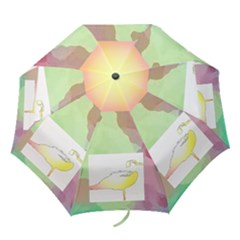 the sunny seagull -umbrella - Folding Umbrella