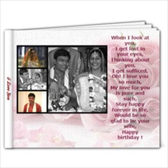 Happy Birthday Amit - 7x5 Photo Book (20 pages)