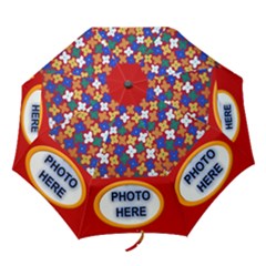 photo flower umbrella 2 - Folding Umbrella