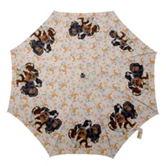 english toy spaniels umbrella - Hook Handle Umbrella (Large)