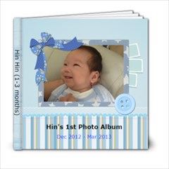 Hin Hin (1-3 months) - 6x6 Photo Book (20 pages)