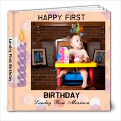 Landry First Birthday - 8x8 Photo Book (20 pages)