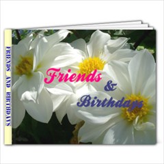 Friends and Birthdays  - 6x4 Photo Book (20 pages)