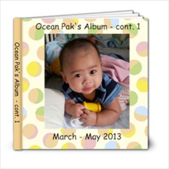 Ocean s 3-6 mths_Fion - 6x6 Photo Book (20 pages)