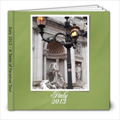 Italy 2013 - 8x8 Photo Book (20 pages)