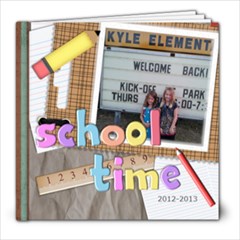 School Year 2012-2013 - 8x8 Photo Book (20 pages)