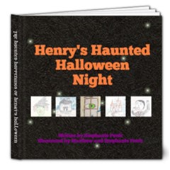 Henry s Haunted Halloween Night - 8x8 Deluxe Photo Book (20 pages)