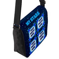 Flap Closure Messenger Bag (S) 