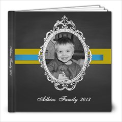 Chalkboard Vintage  - 8x8 Photo Book (20 pages)