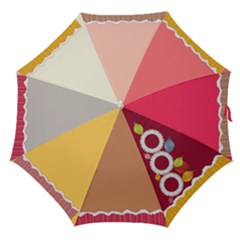 Colorful straight umbrella