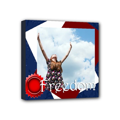 USA 4- july - Mini Canvas 4 x 4 (Stretched) USA 4- july - Mini Canvas 4 x 4 (Stretched)