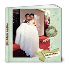 wedding - 6x6 Photo Book (20 pages)