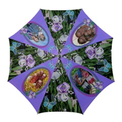 Lavender Iris Golf Umbrella 2