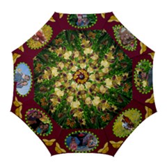Golden Iris Golf Umbrella #2