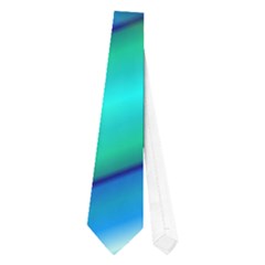 blue green tie - Necktie (One Side)