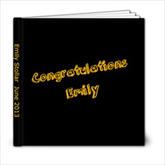 emily graduation  - 6x6 Photo Book (20 pages)