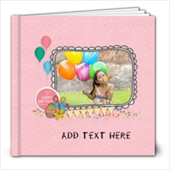 8x8 (20 pages): Birthday Girl - 8x8 Photo Book (20 pages)