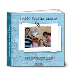 Happy Family at Disney - 6x6 Deluxe Photo Book (20 pages)